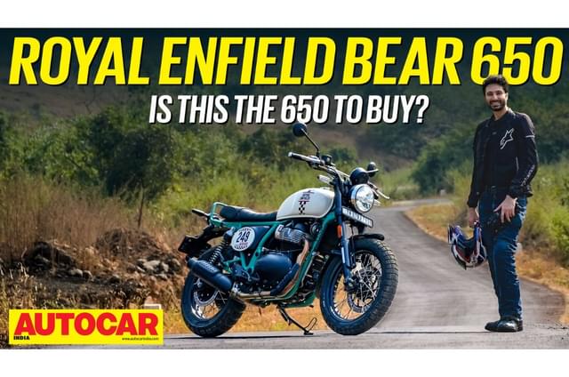 Royal Enfield Bear 650 video review
